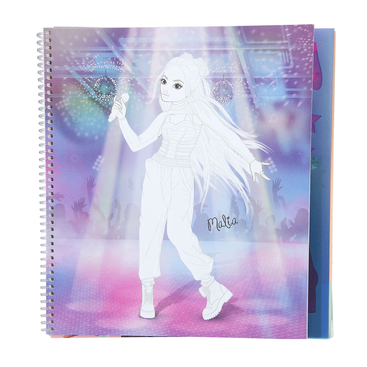 TOPModel Popstar Fashion Design Book – 131 Stickers & Templates by Depesche