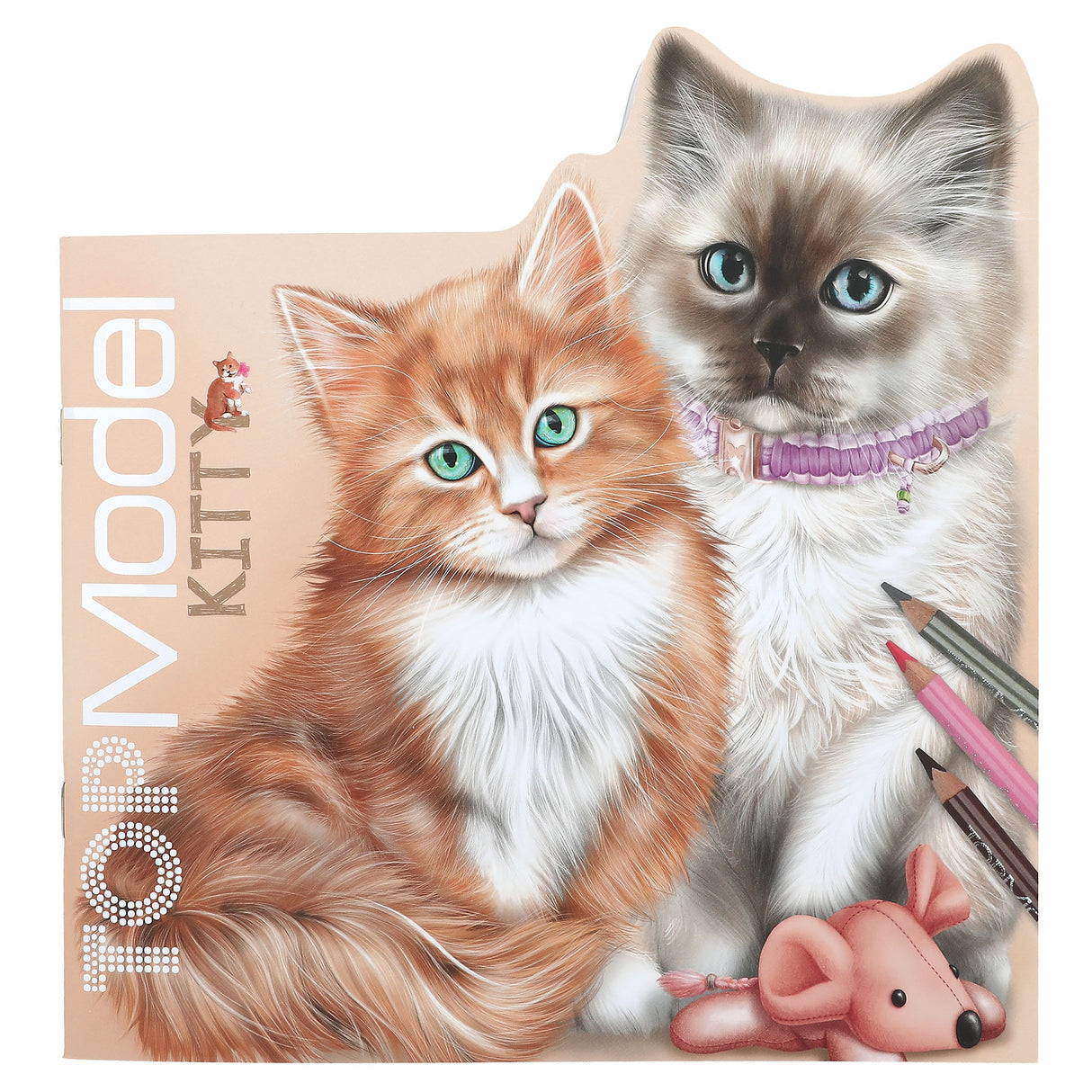 TOPModel Kitty - Creative Coloring & Sticker Book by Depesche