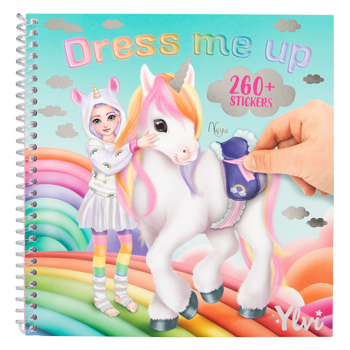 TOPModel Ylvi Dress Me Up Sticker Book - Magical Unicorn Fashion Fun by Depesche