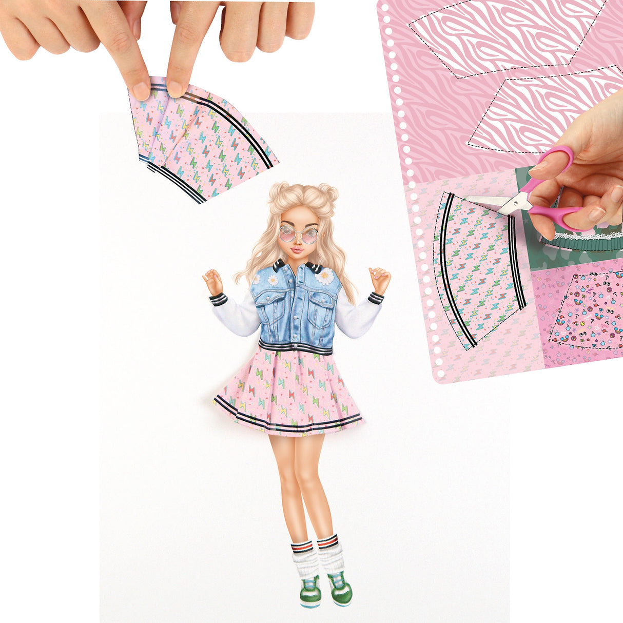 TOPModel Collage Fashion Book – Dress Me Up Creative Activity by Depesche