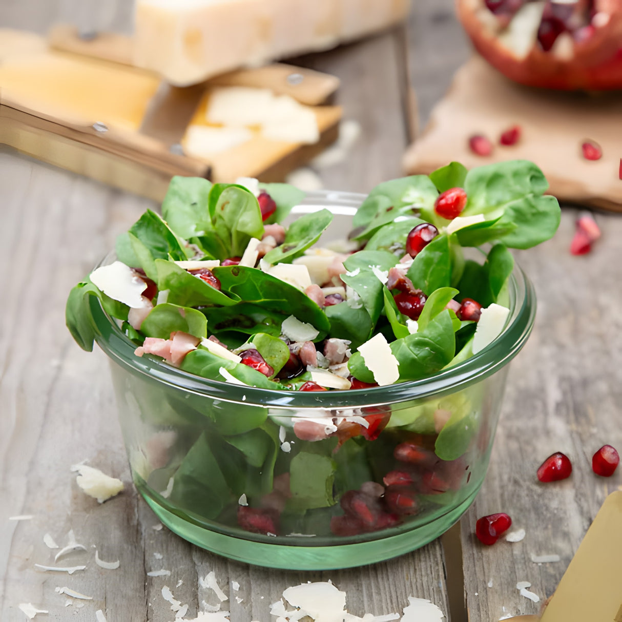 Weck 565 Gourmet Canning Bowl 16 oz – Short Glass for Salads and Side Dishes