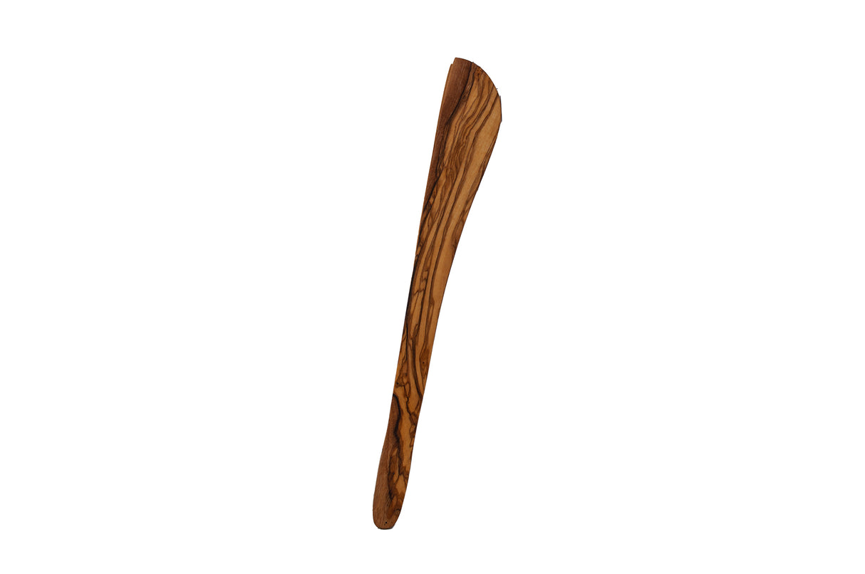 Olive Wood Kitchen Tongs - Handmade 12 Inch