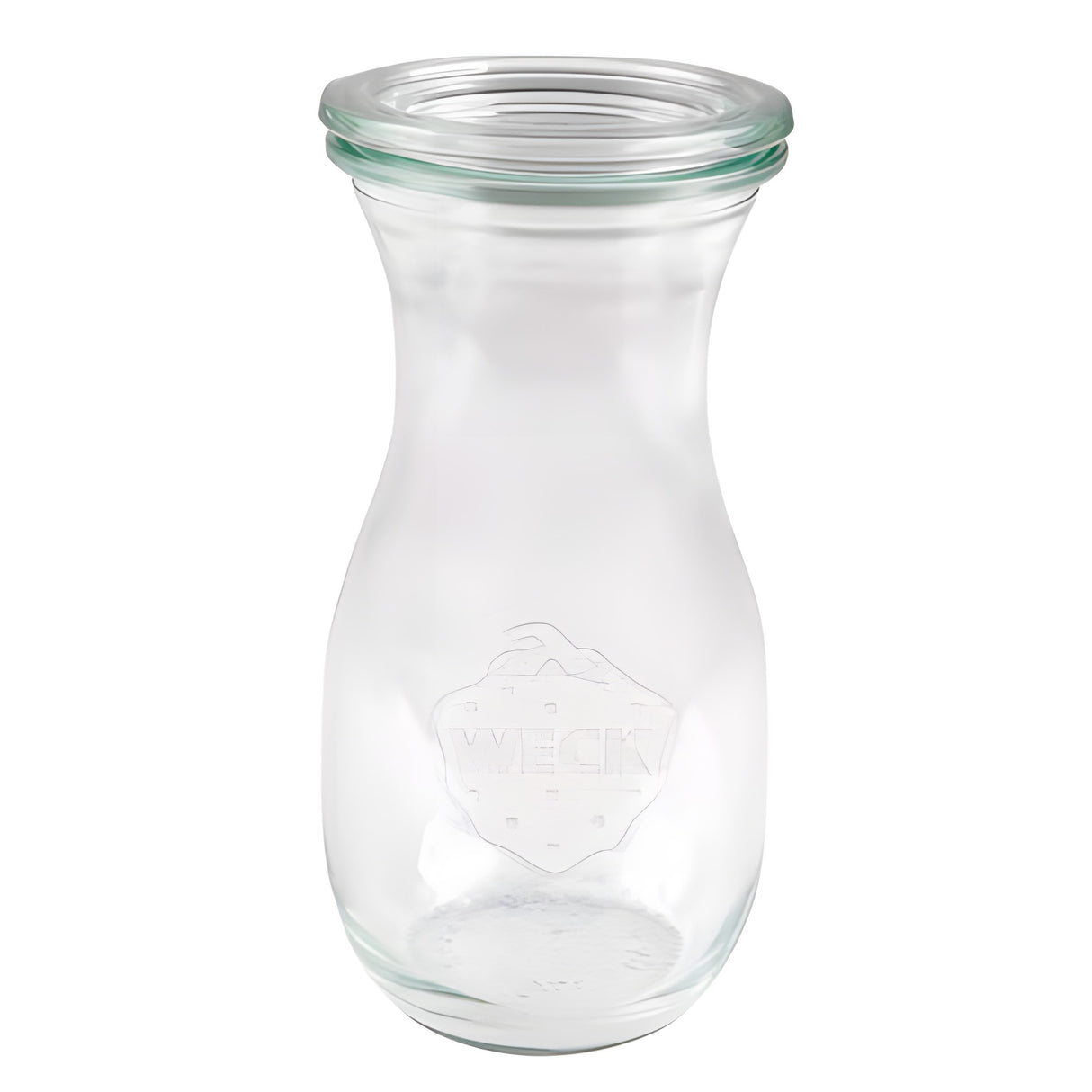 Weck 763 Juice Jar 10 oz – Versatile Mini Glass Bottle for Juices and Dressings