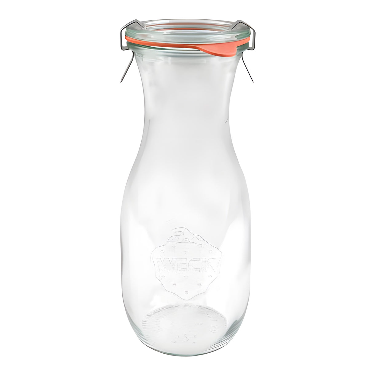 Weck 764 Juice Jar 18 oz – Elegant Glass for Infused Oils and Homemade Gifts