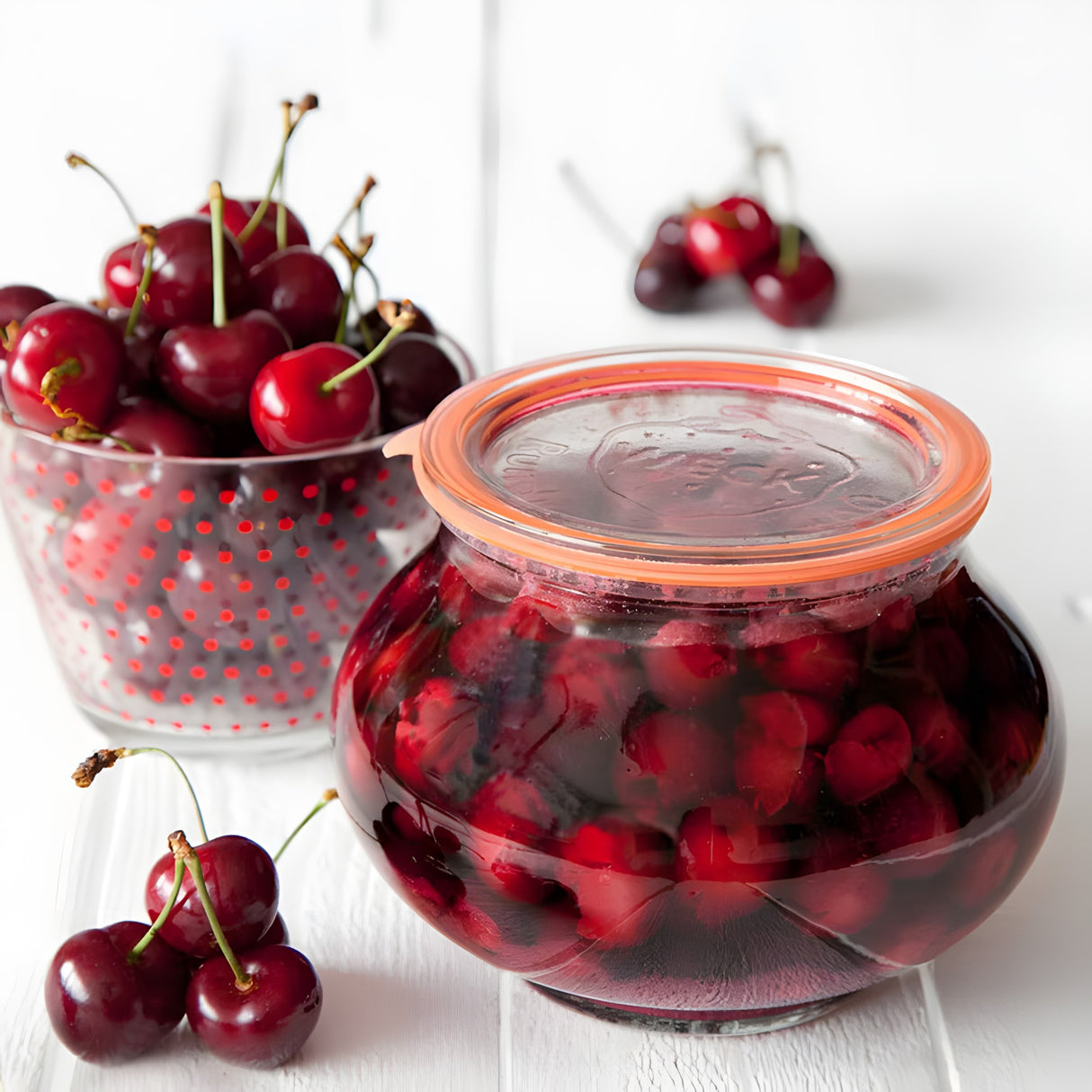 Weck 748 Deco Canning Jar 36 oz - Decorative Glass for Fermented Veggies and Pickled Fruit