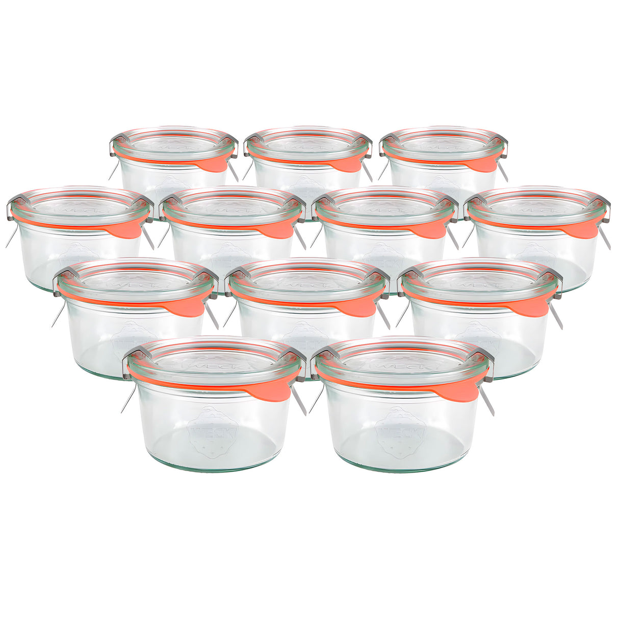 Weck 976 Canning Jar 5.5 oz – Wide Glass for Jams and Egg Bites