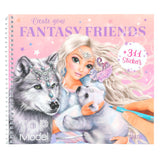 TOPModel Fantasy Friends ICEWORLD – Coloring & Sticker Book by Depesche