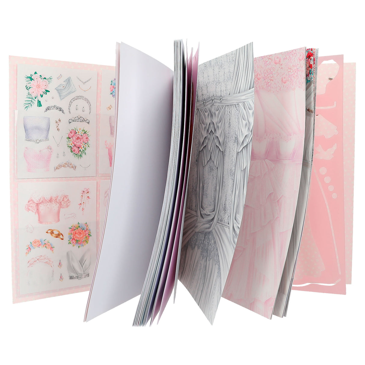 TOPModel Wedding Fashion Coloring Book - Design Dream Dresses & Accessories