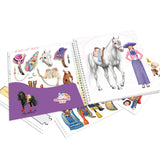Miss Melody Dress Me Up Around the World – Horse & Rider Sticker Book