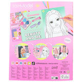 TOPModel Beauty Fun Activity Book – Coloring & Sticker Book by Depesche