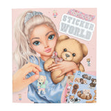 TOPModel Team Teddy Sticker Book - Creative Animal & Fashion Sticker Fun