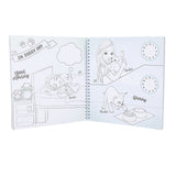 TOPModel Doggy Coloring & Sticker Book – 40+ Pages with 5 Sticker Sheets by Depesche