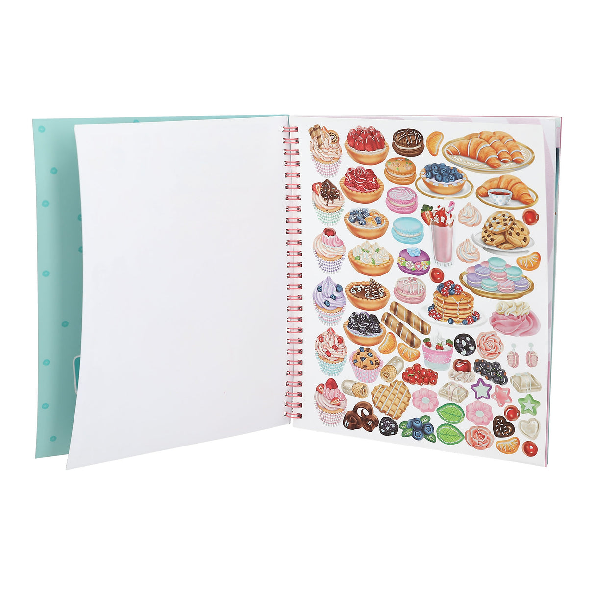 TOPModel Cake & Bake Coloring and Sticker Book by Depesche