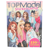 TOPModel Stickerworld Fashion Sticker Book – 220+ Reusable Stickers by Depesche