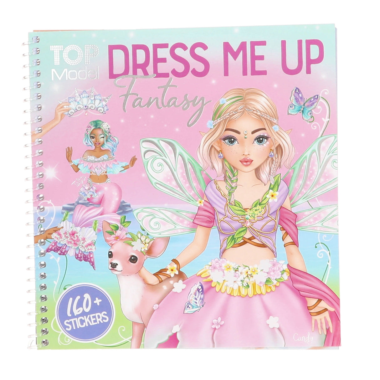 TOPModel Fantasy Dress-Up Sticker Book - 160+ Magical Stickers by Depesche