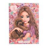 TOPModel FLORAL Stationery Set with Puppy - Writing Paper & Envelopes by Depesche