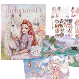 TOPModel Stickerworld VIVA VIOLET – Fantasy Sticker Book by Depesche