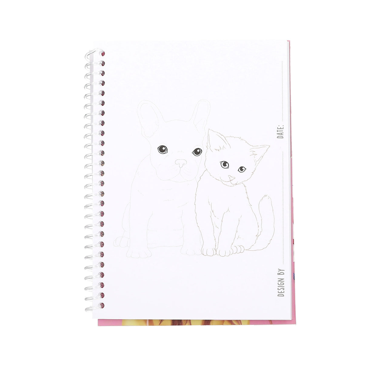 TOPModel Pocket Dress-Up Coloring Book - Compact Activity Kit by Depesche