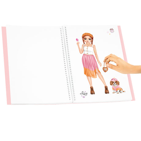 TOPModel Dress Me Up Book - Sticker Styling with Trendy Outfits