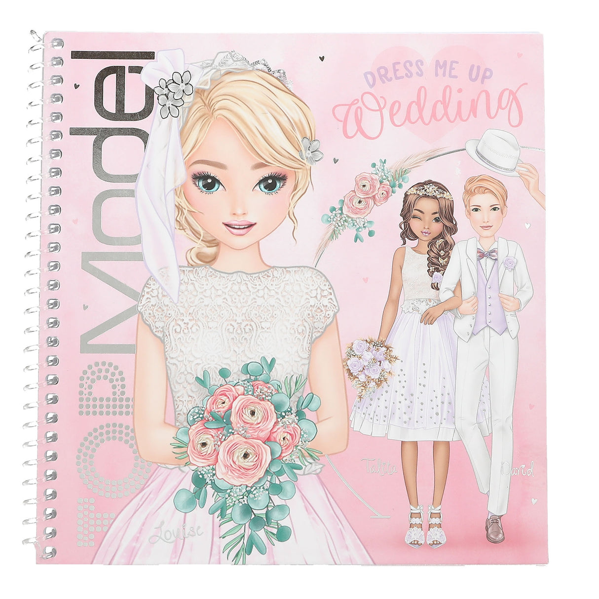TOPModel Wedding Sticker Book by Depesche - 180+ Bridal Stickers