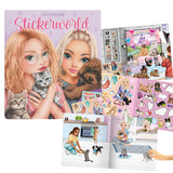 TOPModel Stickerworld Kitty and Doggy - Animal Sticker Book by Depesche