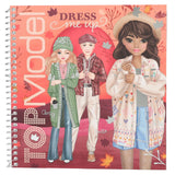 TOPModel Dress Me Up Sticker Book - Cozy Fall Outfits by Depesche