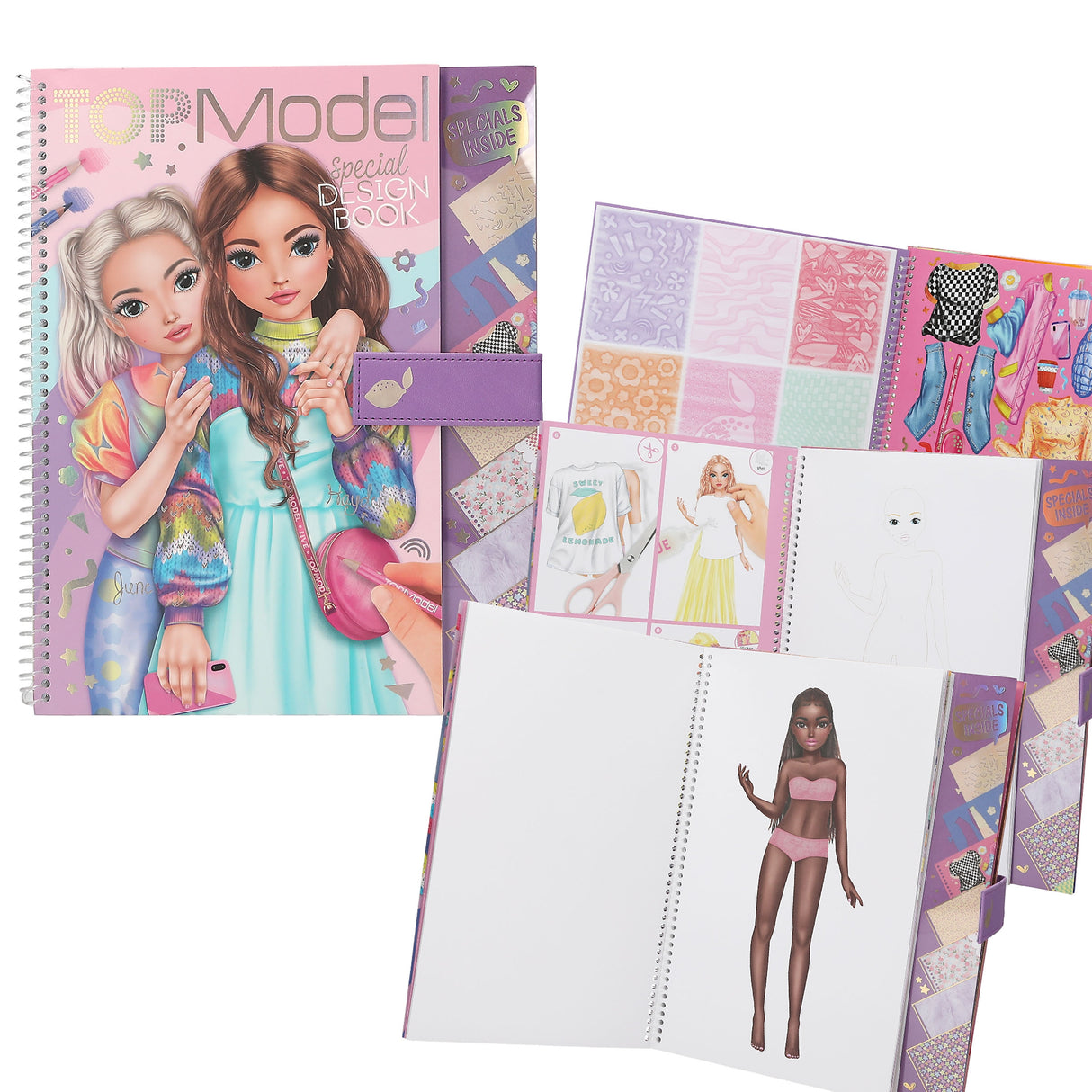 TOPModel Special Design Book by Depesche - Fashion Activity Kit for Kids