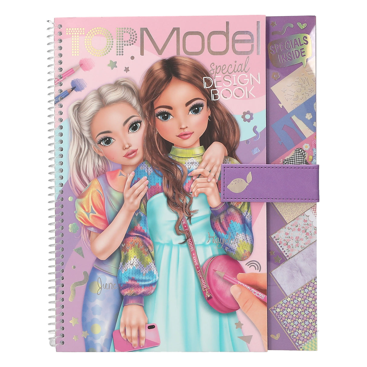 TOPModel Special Design Book by Depesche - Fashion Activity Kit for Kids