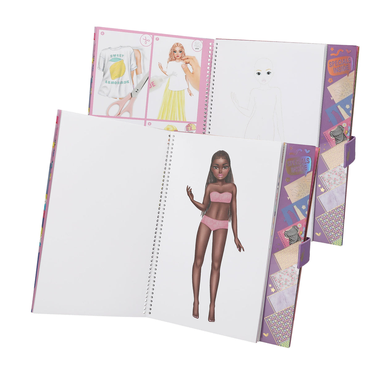 TOPModel Special Design Book by Depesche - Fashion Activity Kit for Kids