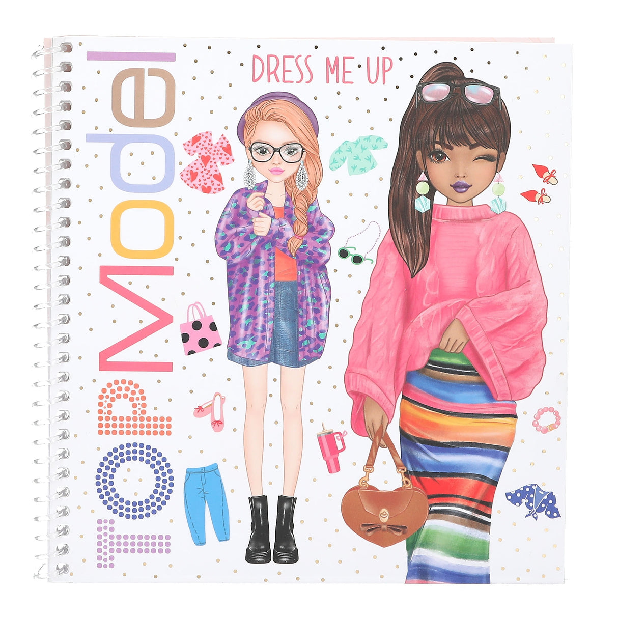 TOPModel Fashion Sticker Book by Depesche - Creative Dress-Up Fun