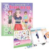 TOPModel Sticker Fashion Book Sports Edition - 11 Sticker Sheets, 24 Pages