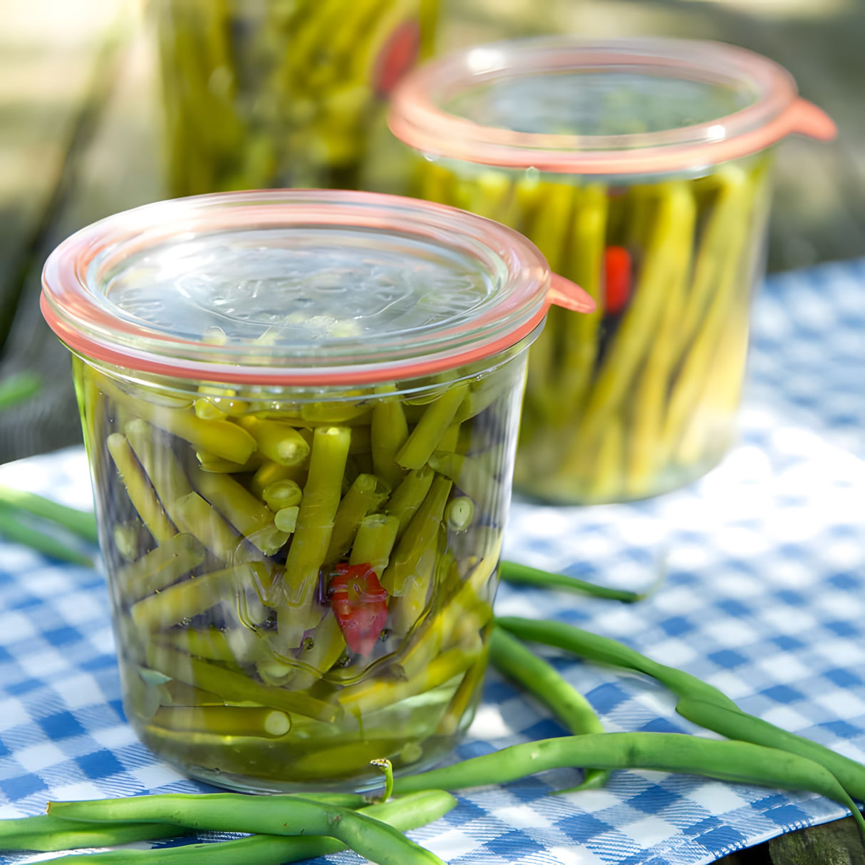 Weck 742 Canning Jar 19.5 oz – Wide Glass for Ferments and Leftovers