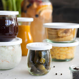 Weck Jar Keep Fresh Plastic Lids – Snap-On Storage Covers for WECK Canning Jars