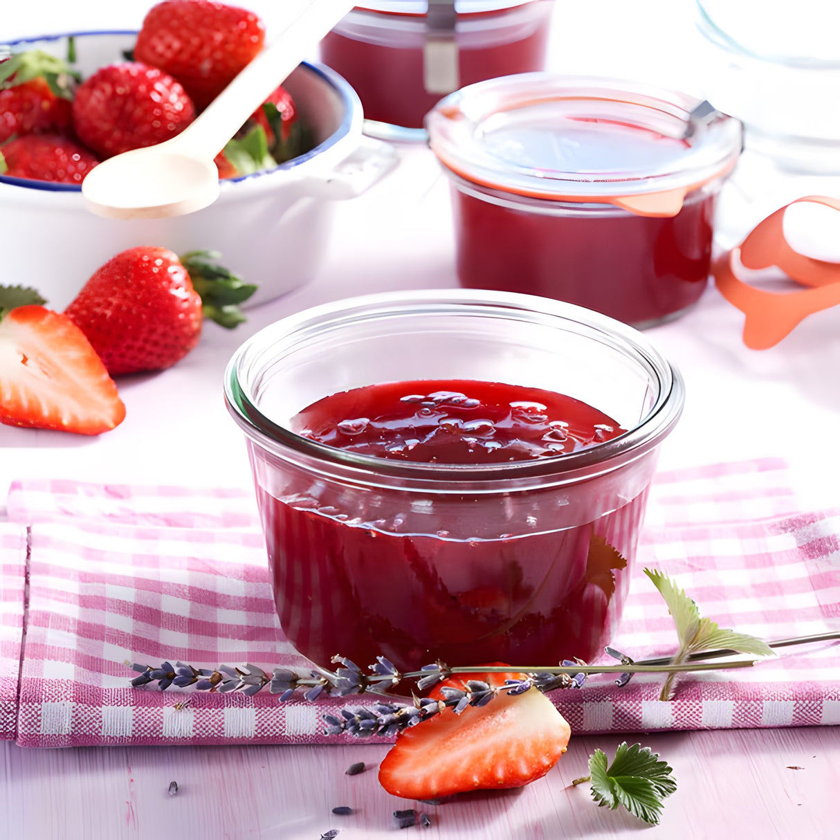 Weck 976 Canning Jar 5.5 oz – Wide Glass for Jams and Egg Bites