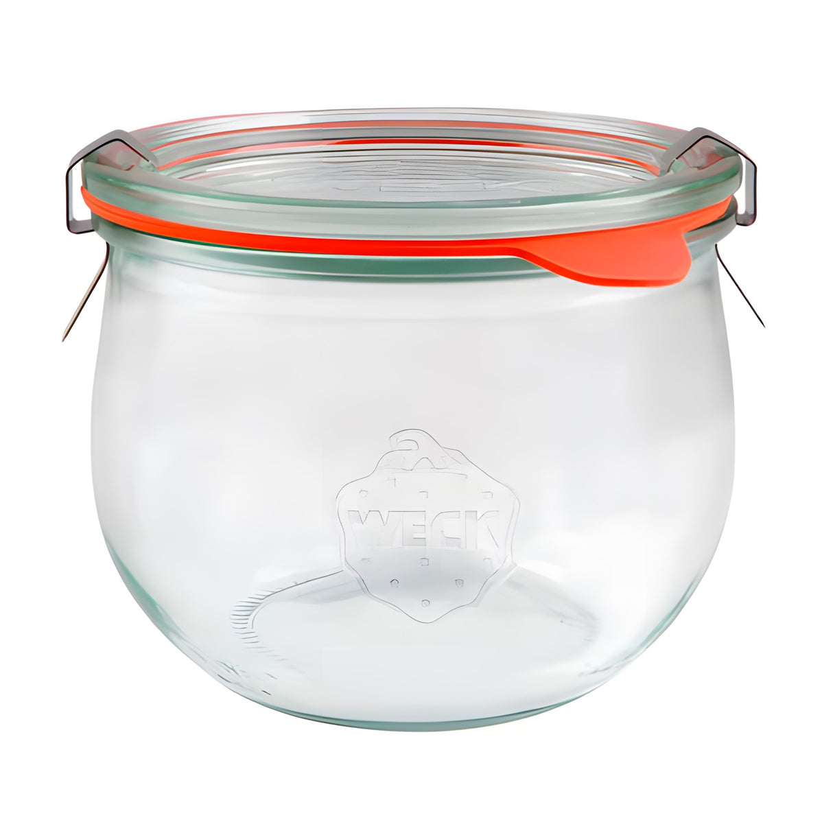 Weck 744 Canning Jar 20 oz – Round Glass for Soups and Sourdough