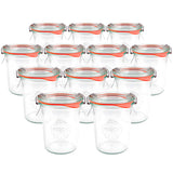 Weck 760 Mold Canning Jar 5 oz – Petite Glass for Tapas and Candle Gifts